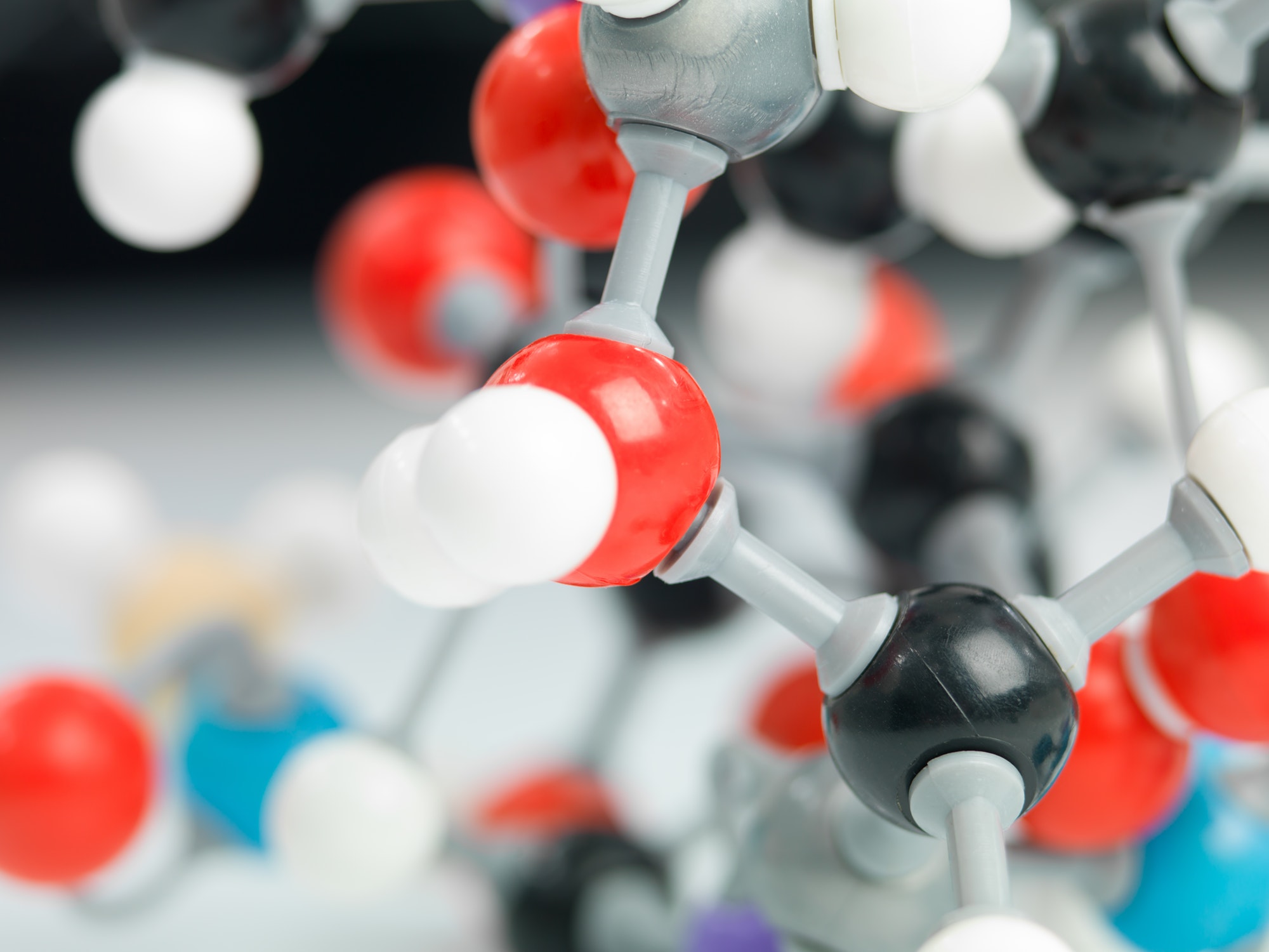 three dimensional representation of molecular structure